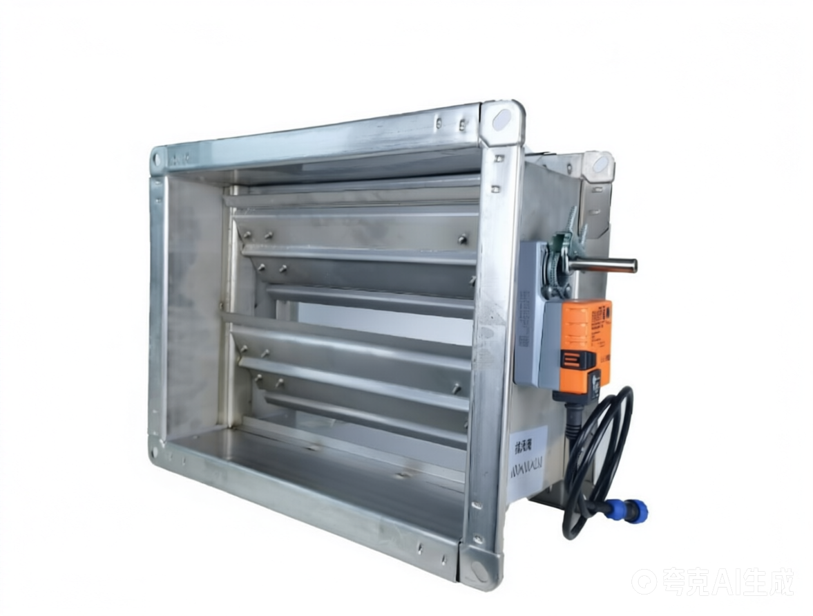 Electric modulating damper
